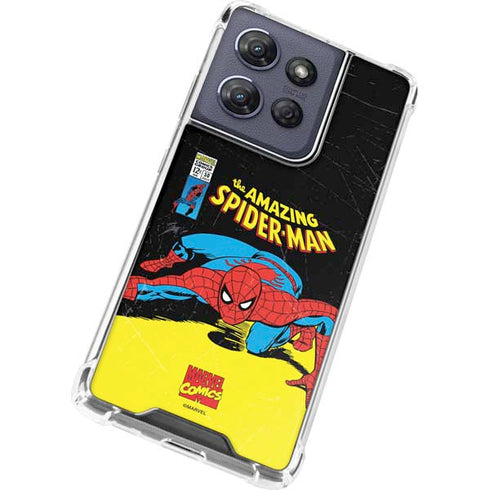 Marvel Classic Comics The Amazing Spider-Man Moto G Play 5G (2025) Clear Case